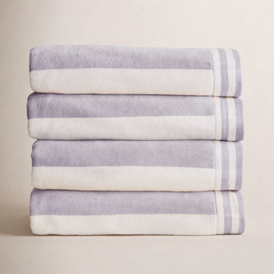  Edgartown 100% Cotton Modern  Stripe Beach Towels