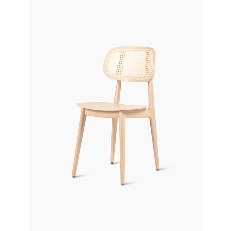 Titus Outdoor Dining Side Chair, Natural