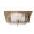 Axis Glass LED Flush Mount-109495764