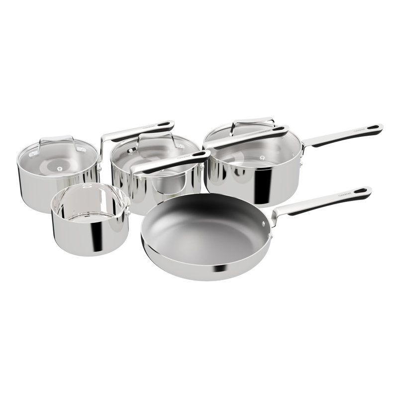 Commichef  5-Piece Cookware Set, Silver