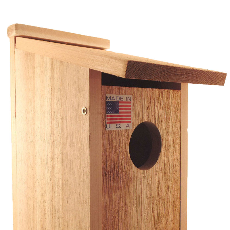 19.75'' H x 8.75'' W x 13'' D Wall Birdhouse