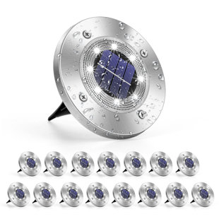 Ensemble de 16 lumières solaires de chemin à DEL 8 lumières (Ensemble de 16)