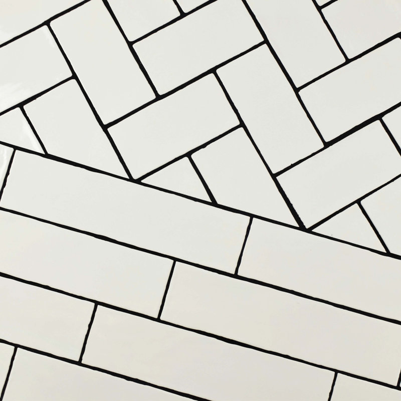 Chester 3" x 6" Ceramic Field Tile in White