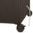 Suncast 77 Quarts Serving Station / Cart Cooler with wheels in Brown
