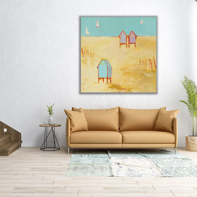 Cabanas - reproduction d'art sur toile, H 12 po x l 12 po