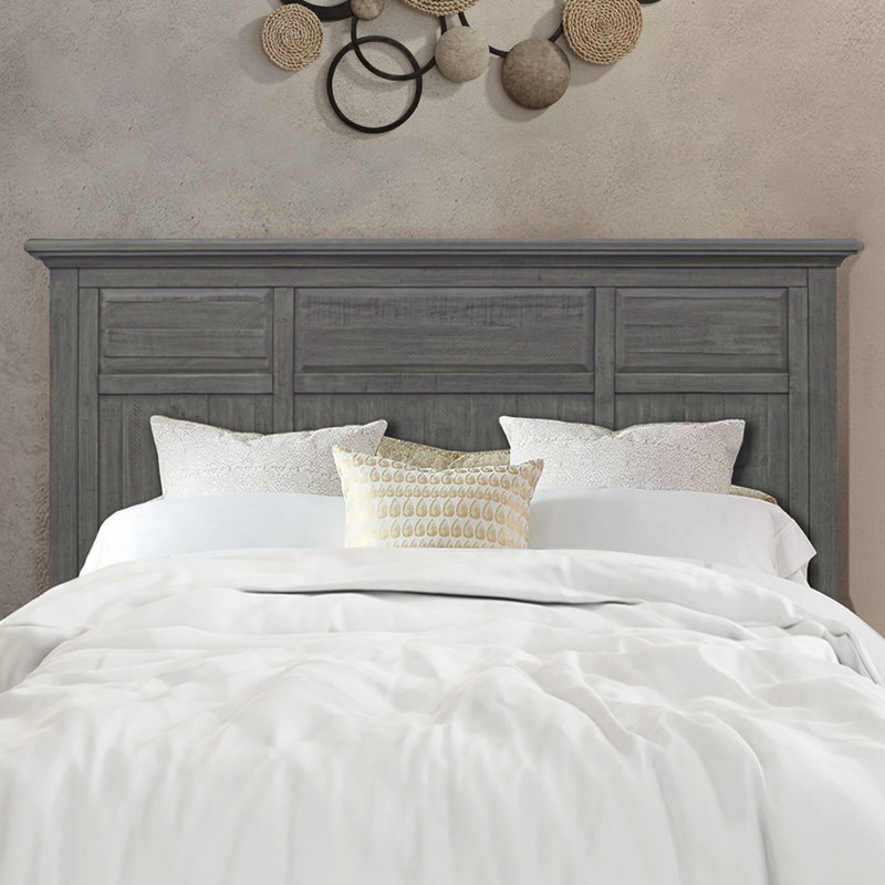 Carolo Solid Wood Panel Headboard, Queen