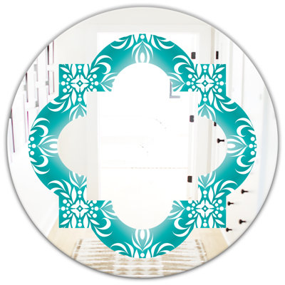 Miroir mural à motif quadrilobe Cottage Americana