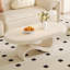 Table basse légère de style crème de luxe-109078961