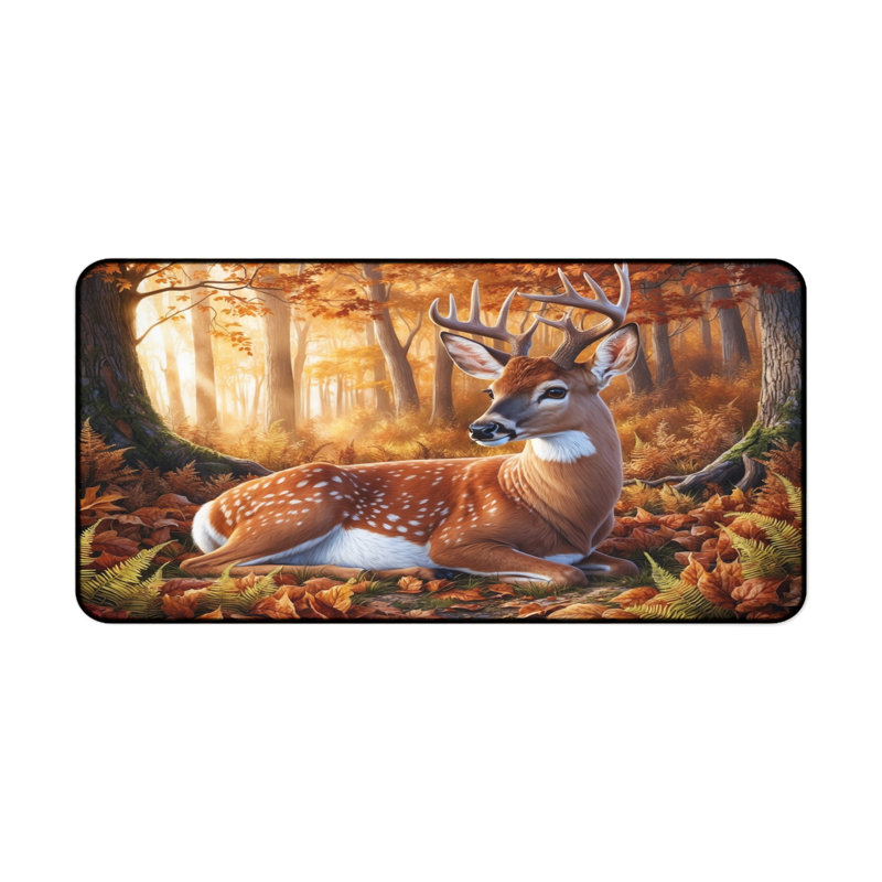 Polyester Desk Pad, 14.4x12.1