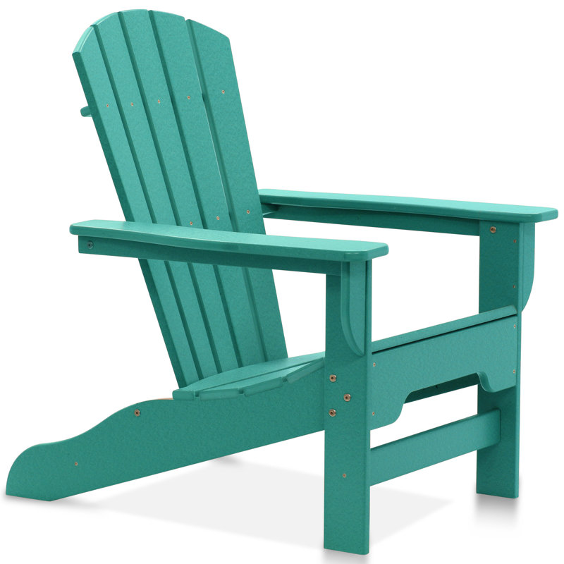 Chaise Adirondack en plastique / résine Willene, Aruba