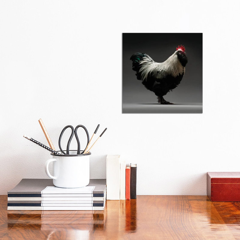 Faverolles - Wrapped Canvas Print, 30.48 cm H x 30.48 cm W