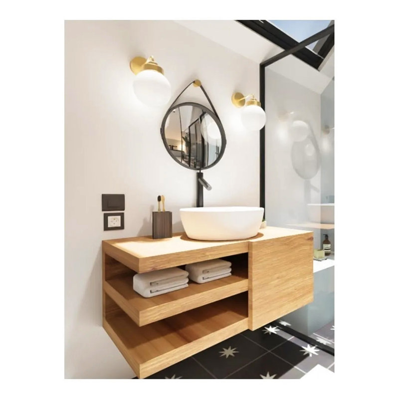 Makiver 90 mm Single Double Bathroom Vanity Base