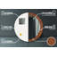 Huldar Glass Flat Wall Mirror