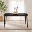 Rubberwood Solid Wood Dining Set-965076356-965076358-965076363