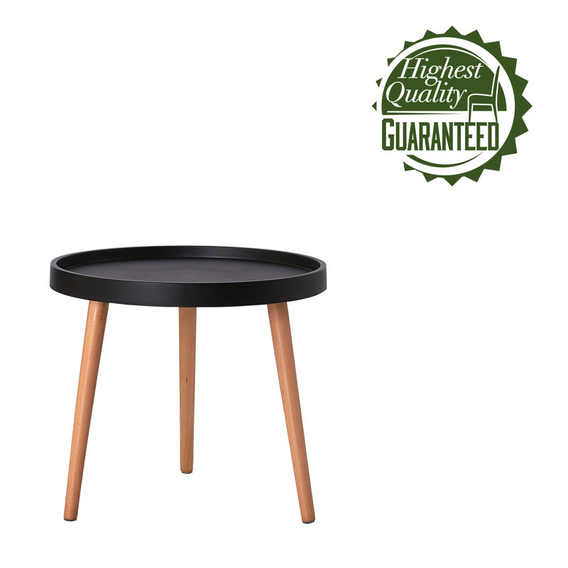 Table de bout Lorena, Noir