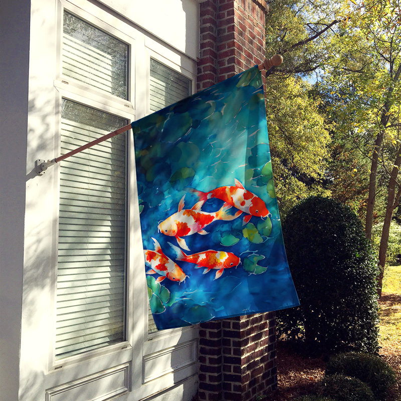 Drapeau de maison en polyester à double face H 40 po x l 28 po