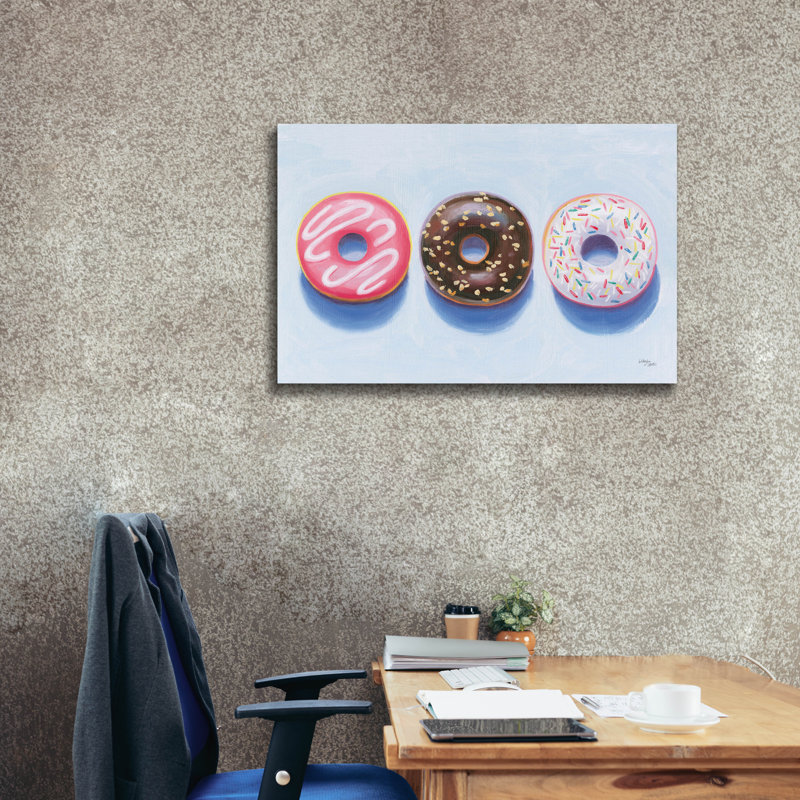 Toile épique Graffiti «Donuts» par Wellington Studio, 40 po x 26 po, H 26 po x l 40 po