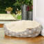 Haney Geometric Polyester Pet Bed