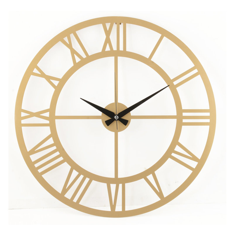 Amarmula Metal Wall Clock, 50cm H x 50cm W