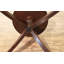 Round Mahogany Wood Dining Table