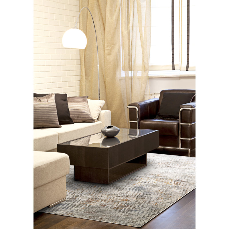 Ahmonie Abstract Indoor Rug, Rectangle 3'11" x 5'7"