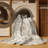Washable Mother of Pearl Shimmer Coastal Area Rug-471180825