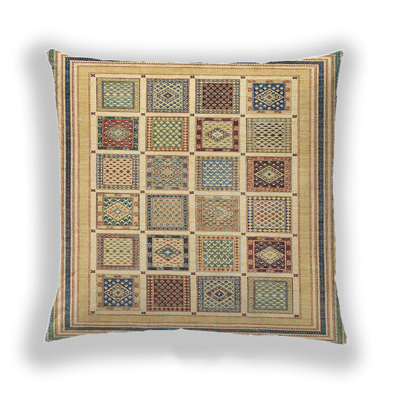 Coussin Abstract 158, Microsuède