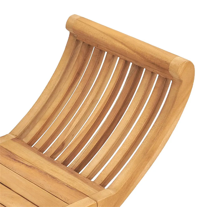 Elizabethville Garden Bench 126 cm Solid Teak Wood