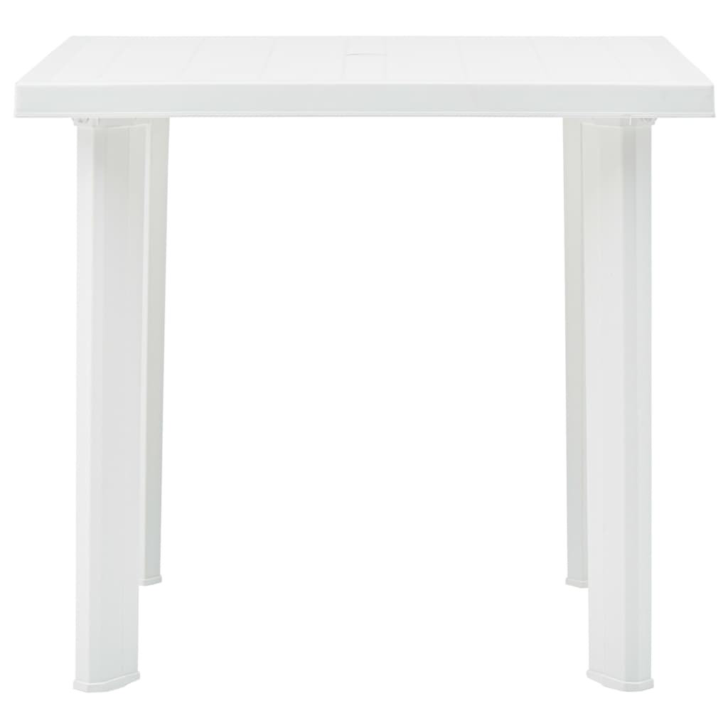 Nairn Rectangular Outdoor Dining Table With Umbrella Hole , 80cm cm W 75cm cm D