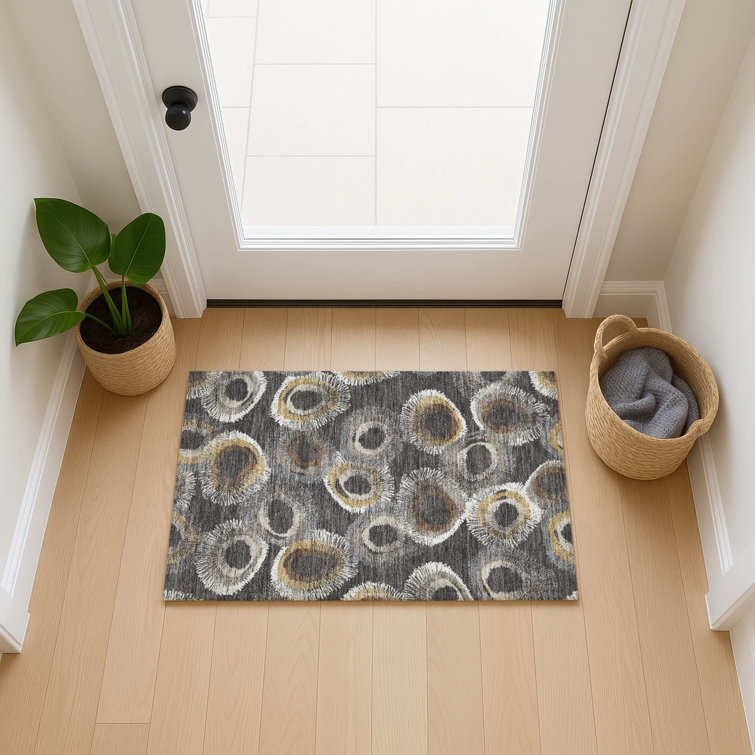 Machine Washable Indoor/Outdoor Corbin ACN2278 Geometric Rug