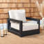 Montford Teak Patio Chair with Cushions