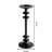 Contemporary Solid Aluminum Candlestick Holder, Farmhouse & Minimalist Home Table Decor 14 Inches