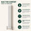 Uxbridge Vertical Traditional Colosseum Radiator-40191329-40191331