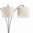 Sakas 84'' Bronze Arched Floor Lamp