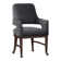 Chaise avec accoudoirs Josie