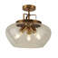 Perth Glass Semi Flush Mount-39208842