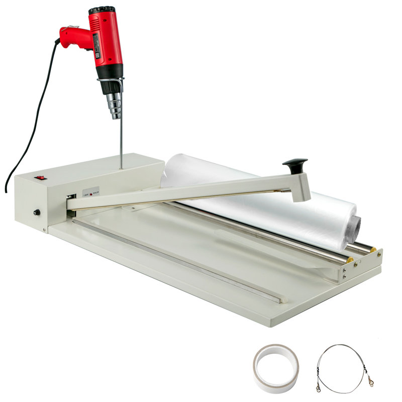 I-Bar Shrink Wrap Machine, 800W Shrink Wrap Sealer with Heat Gun