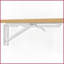 Table basse pliante murale peu encombrante pour petits espaces, acier robuste et amp; Facile à installer