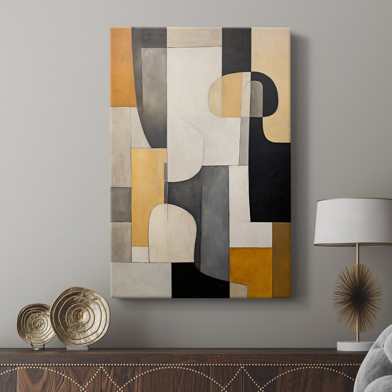 ABSTRACT Series CDXCVI - Cavas de galerie sur mesure, H 60 po x l 40 po