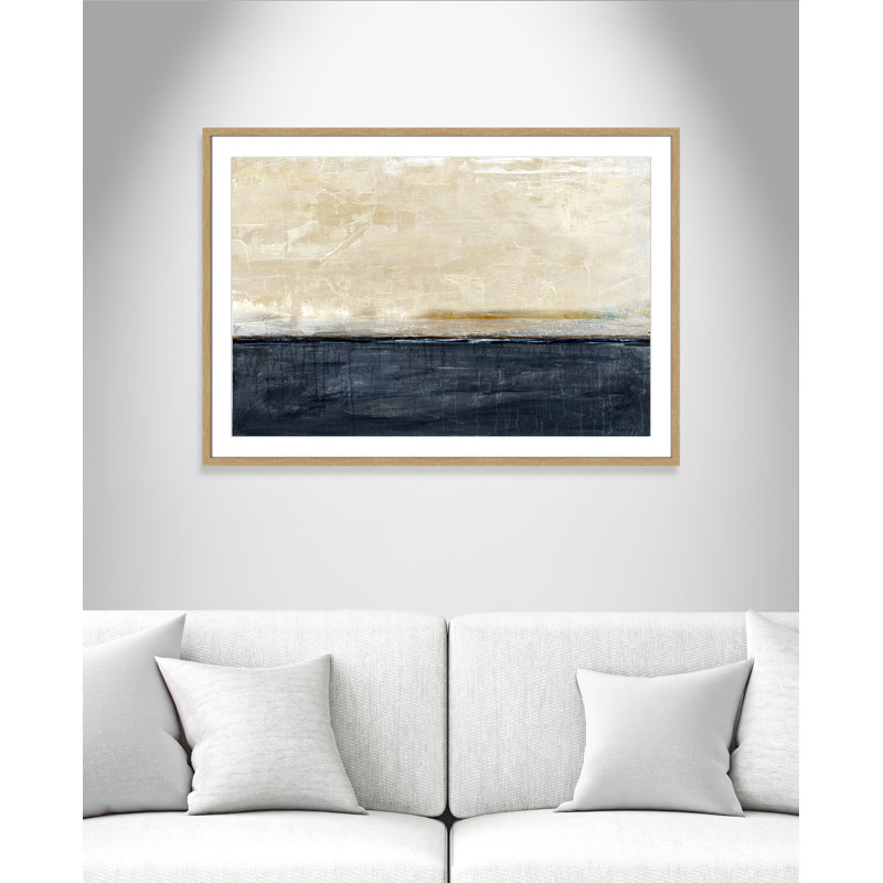 «Better Days» - Version paysage par Denise Brown, L 41,5 po x H 29,5 po, Imprimé mat, Naturel