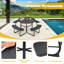 Briea 4 - Person Patio Dining Set with Round Table-493031665