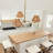 3-Light Adjustable Cone Pendant – Hand-Wrapped Paper Shades, Brass-Copper Finish, Sloped-Ceiling Ready, 22–29" Drop.