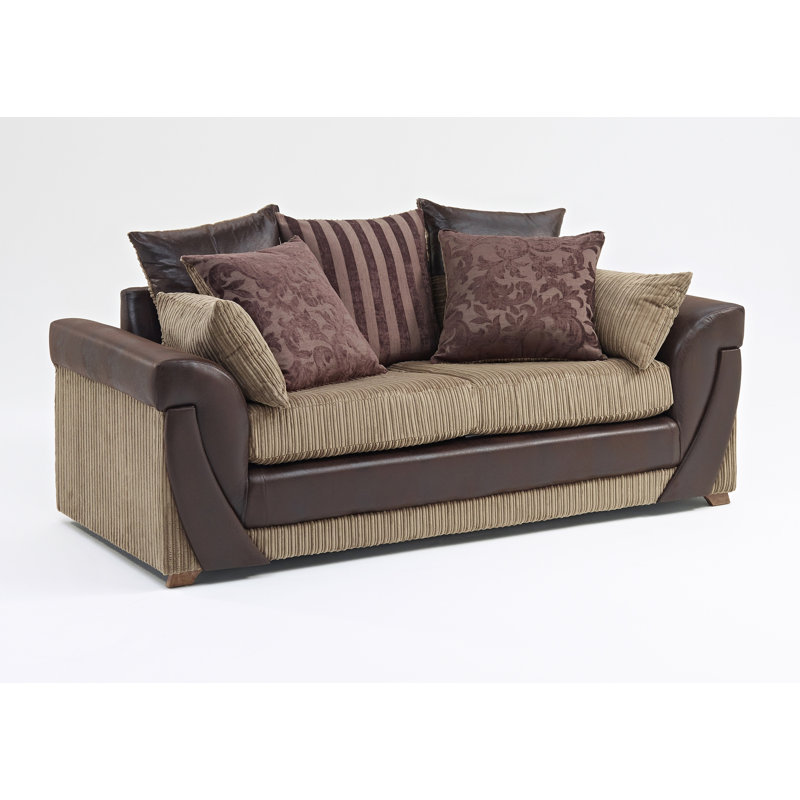Jalama Chenille Sofa, Brown