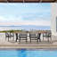 Eloisa 94.5'' Rectangular Outdoor Dining Set-693914780
