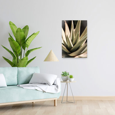 Art contemporain contemporain avec cactus
