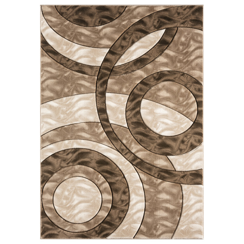 Orelsi Collection Abstract Geometric Area Rug, Rectangle 7'10" x 10'10"