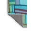 Tapis bleu tissé à la machine-68654443