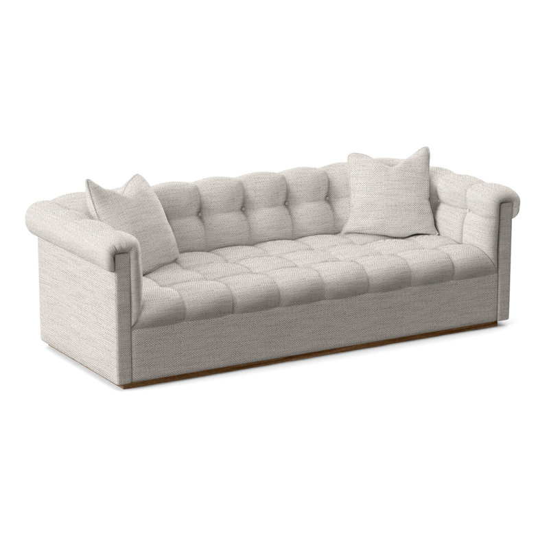 Thom Filicia Home 98" Nottingham Sofa, Impala Linen, Havana