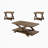 Transitional 3pc Table set Occasional Tables Living Room 1x Coffee Table And 2x End Tables