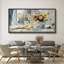 «Relaxing Teatime», art mural de nature morte, impression numérique sur toile giclée sur toile-111653431-111653432